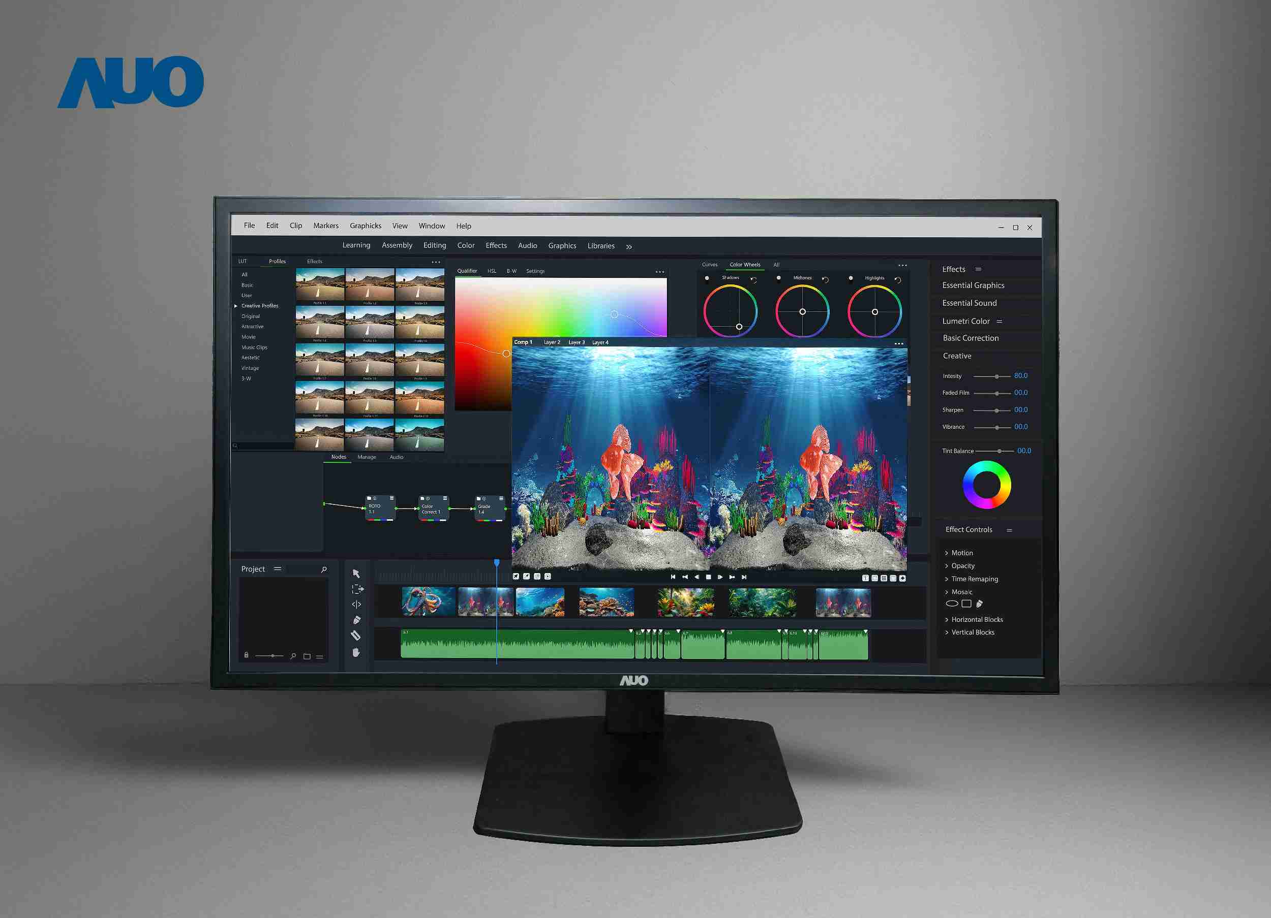 尊龙集团开发32吋2D/3D专业桌上型显示器，，，，拥有8K4K超高分辨率，，，，并以低串扰算法优化3D显示效果，，，，搭载自动眼球追踪功能，，，，能实时调整3D图像，，，，进行实时2D与3D无缝共存窗口，，提供图像设计工作者突破二维接口的崭新工作氛围与效率